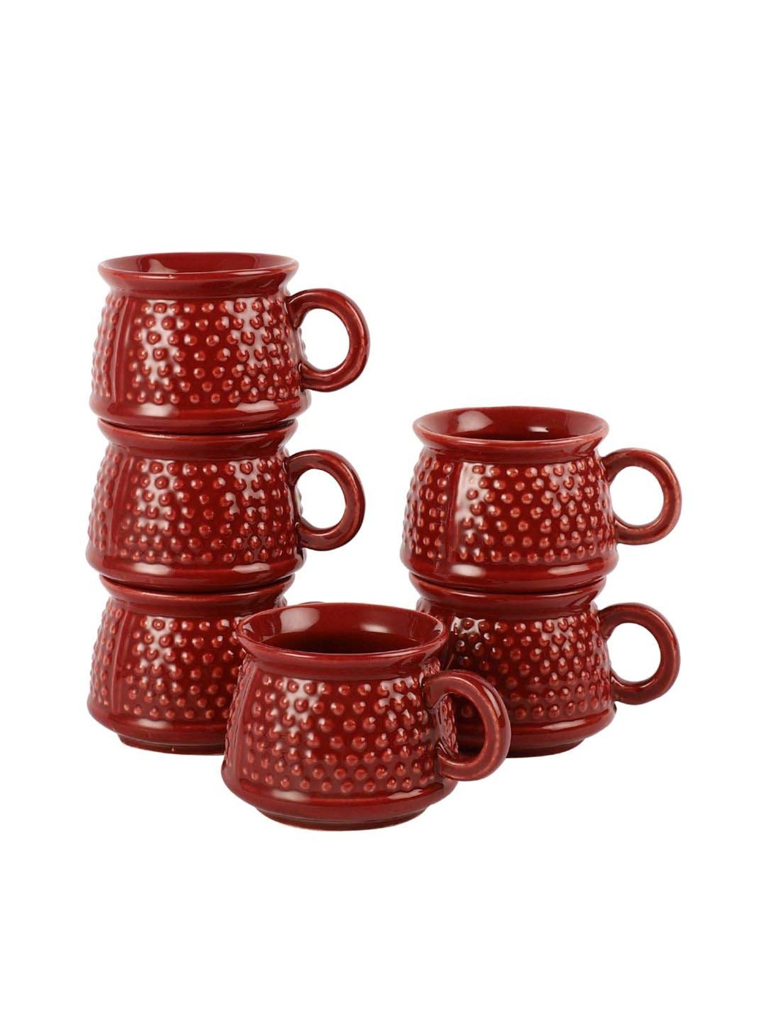 Cello White Opalware Cup (0.18 L) - Set of 6