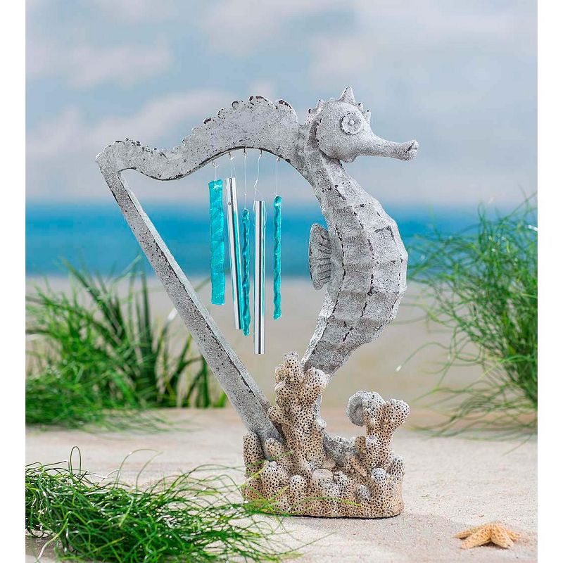 30"H Wood Wind Chime - Olivia & May