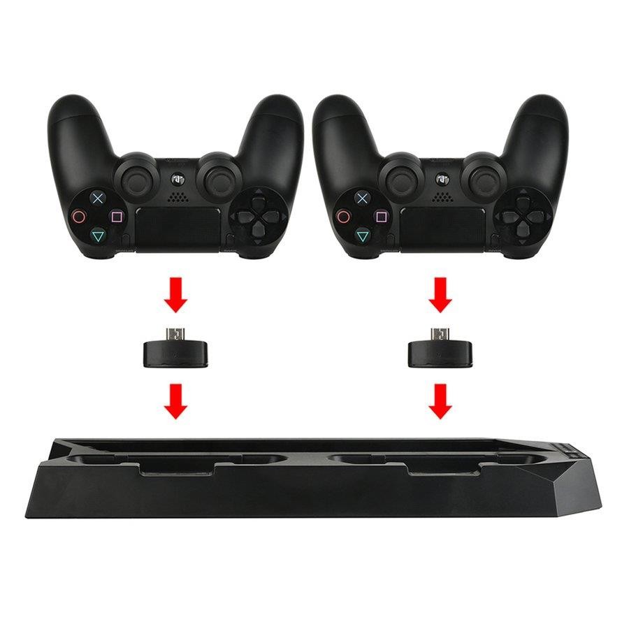 Universal Wireless Joystick Charging Dock Stand Holder Base for PS4 Slim Pro