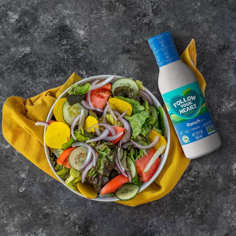 Follow Your Heart Vegan Ranch Salad Dressing - 12oz