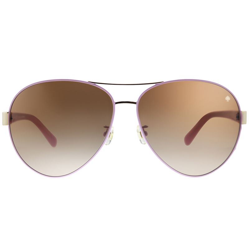 Kate Spade Low Bridge Fit Dalia/F/S GMZ Womens Aviator Sunglasses Pink 62mm