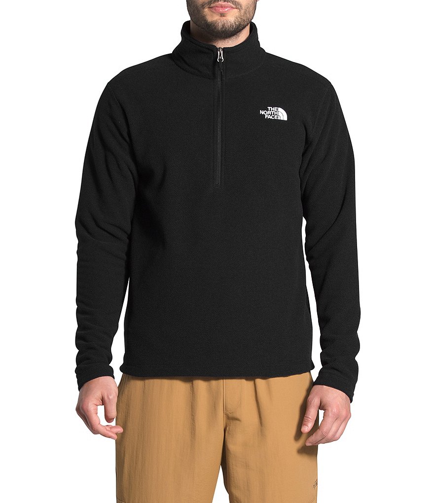 The North Face Textured Cap Rock Zip Pullover