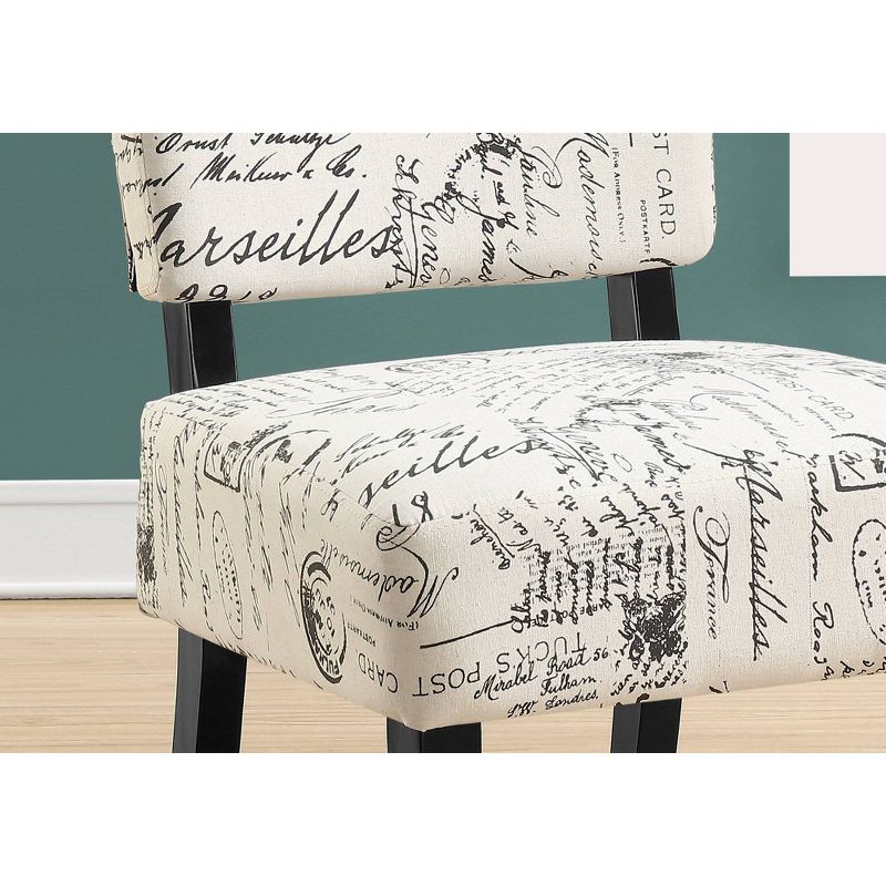 Accent Chair Vintage French Fabric Taupe - EveryRoom