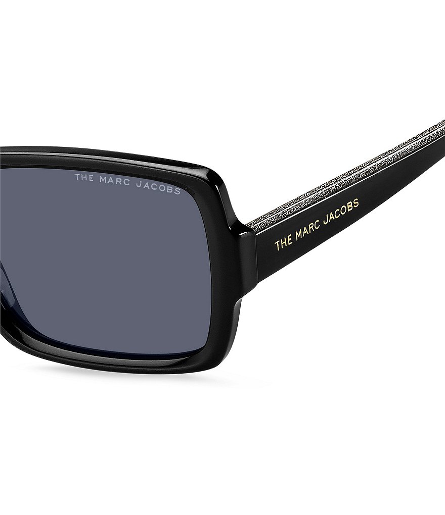 The Marc Jacobs Bevel Rectangular Sunglasses