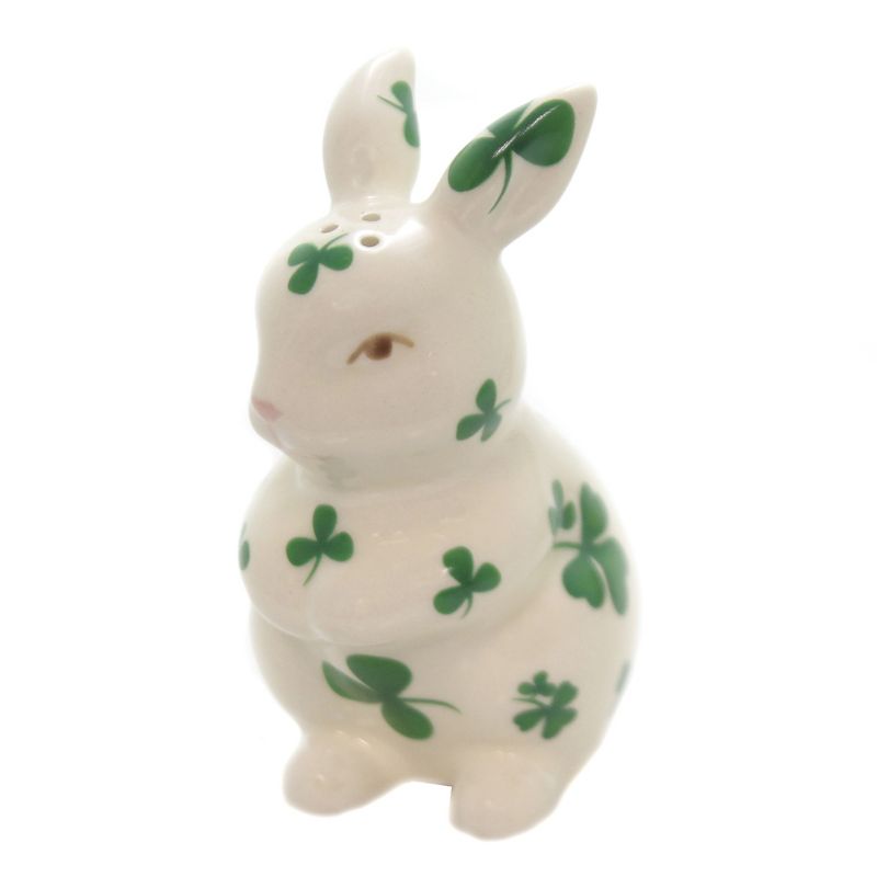 Tabletop 3.75" Shamrock Bunnies Salt/Pepper St Particks Clover Cosmos Gifts Corp.  -  Salt And Pepper Shaker Sets