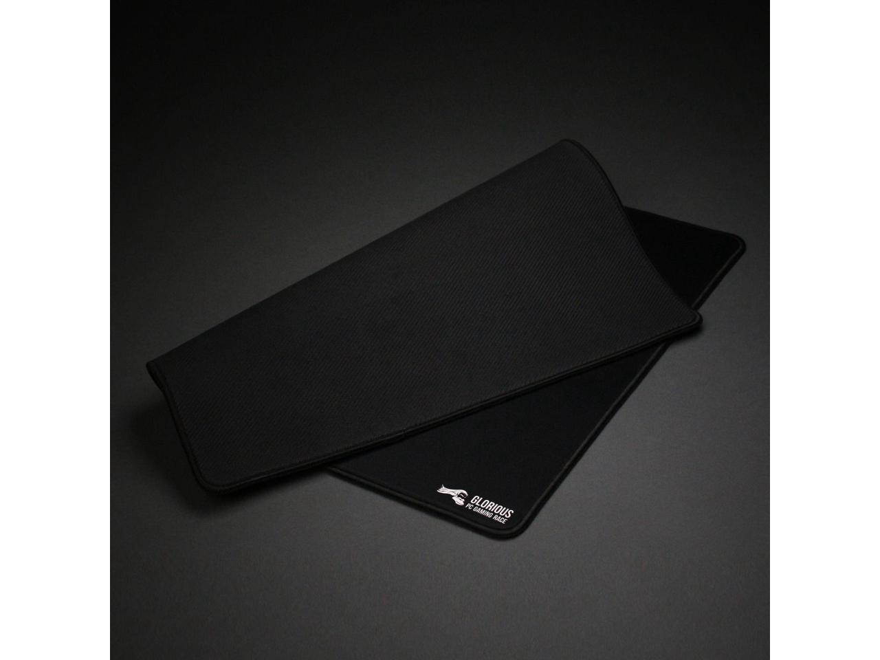 High Quality Glorious Gaming Mouse Mat / Pad - Thick , Large, Stitched Edges, 2mm thick Mousepad | 11"x13"x0.08" , Smooth cloth surface,Non-slip rubber base, Anti-Fraying stitched