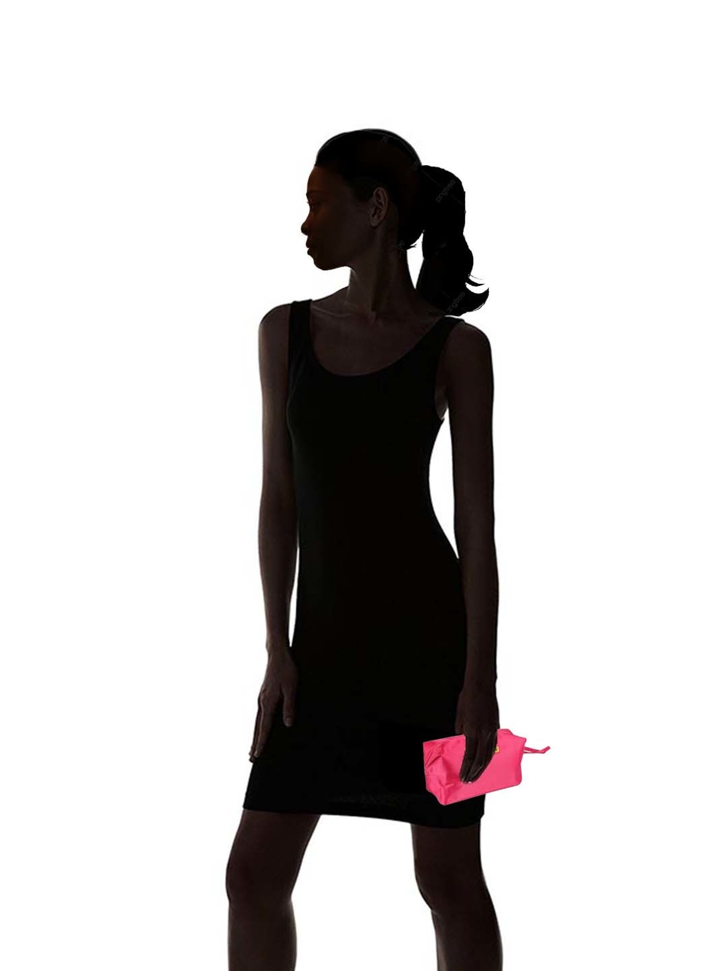 Travel Blue Pink Solid Pouch