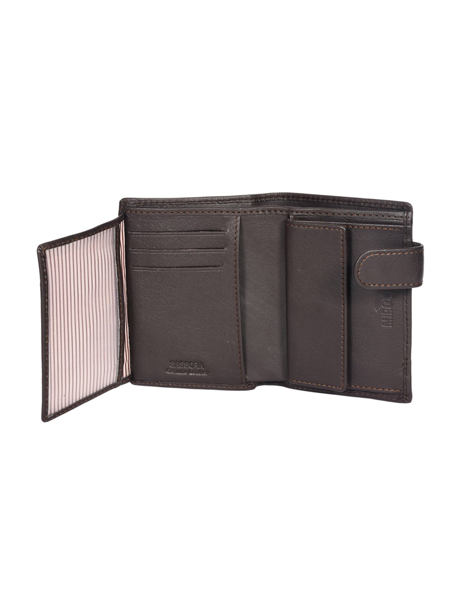 SASSORA Pablo Brown Small Leather Notecase