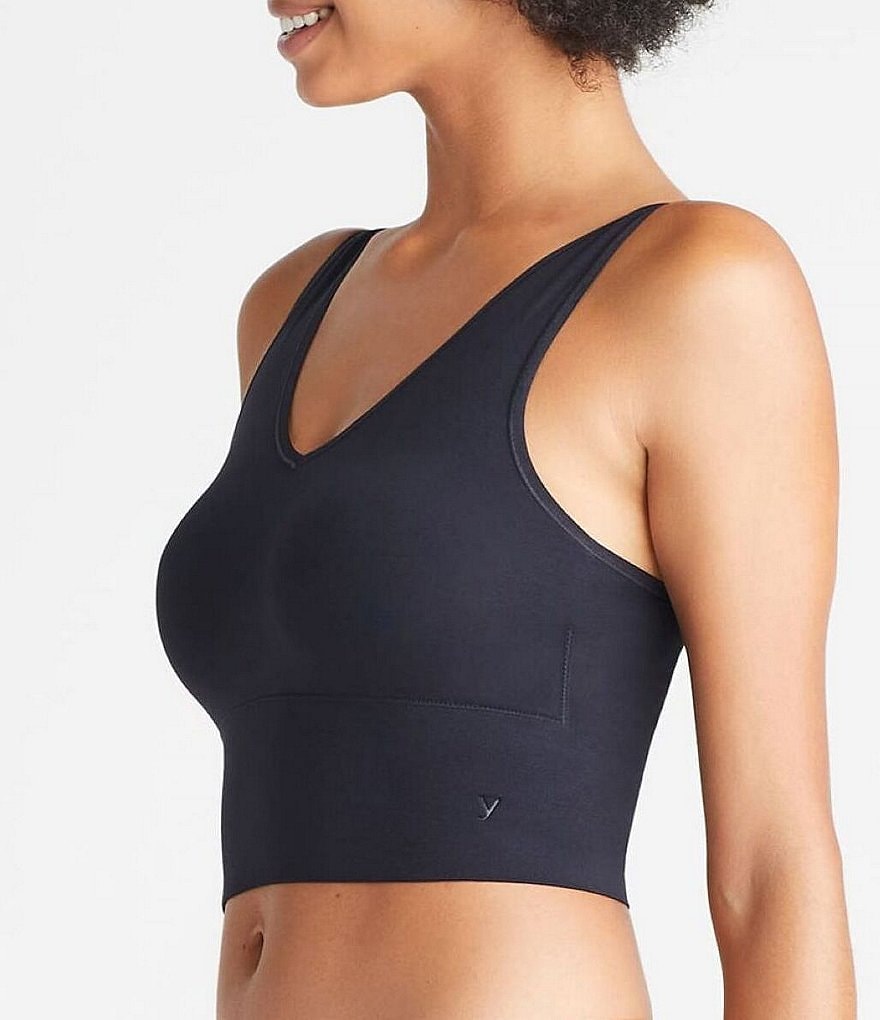 Yummie Claudia Longline Adjustable Strap Knit Bralette