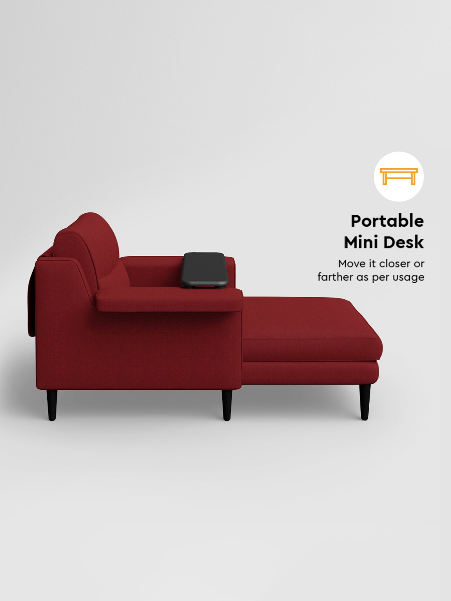 Queen Brady Convertible Sofa with Storage Gray - Serta