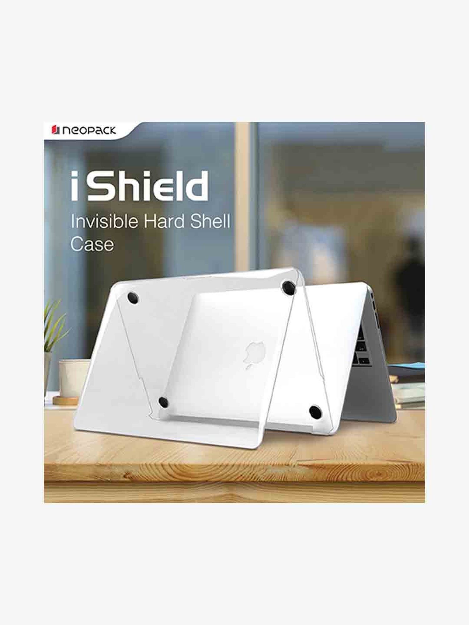 Neopack iShield Hard Shell Case for MacBook Air 13.3 Inch (Crystal Clear)