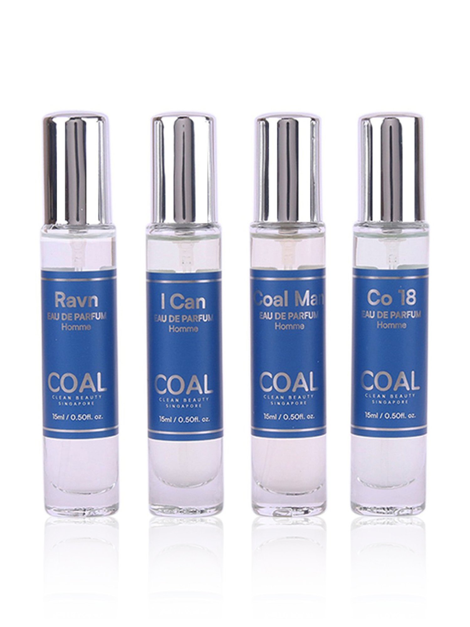 COAL Clean Beauty Eau de Parfum Travel Gift Pack for Men