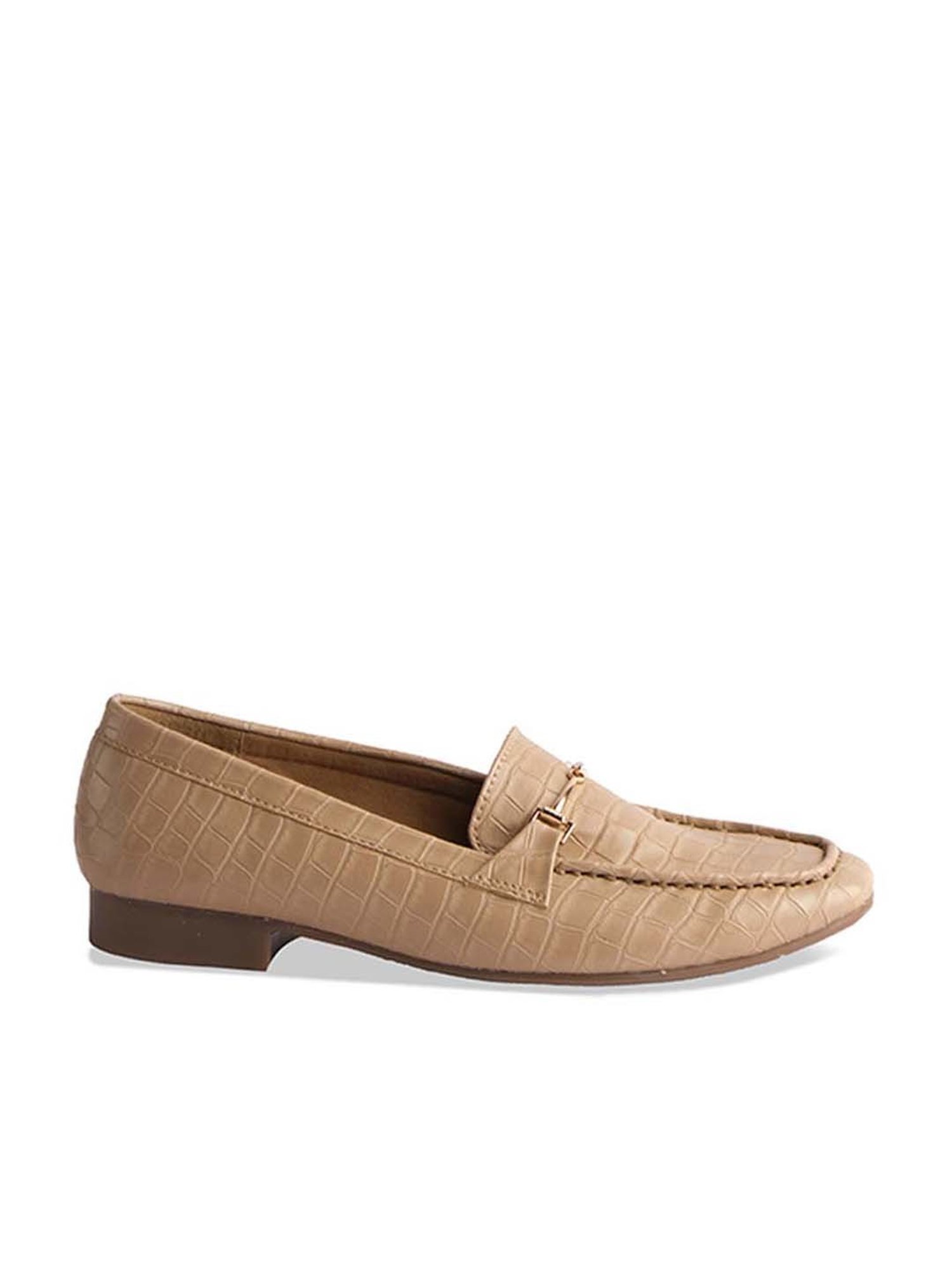 Eridani Women's Jessy Beige Loafers
