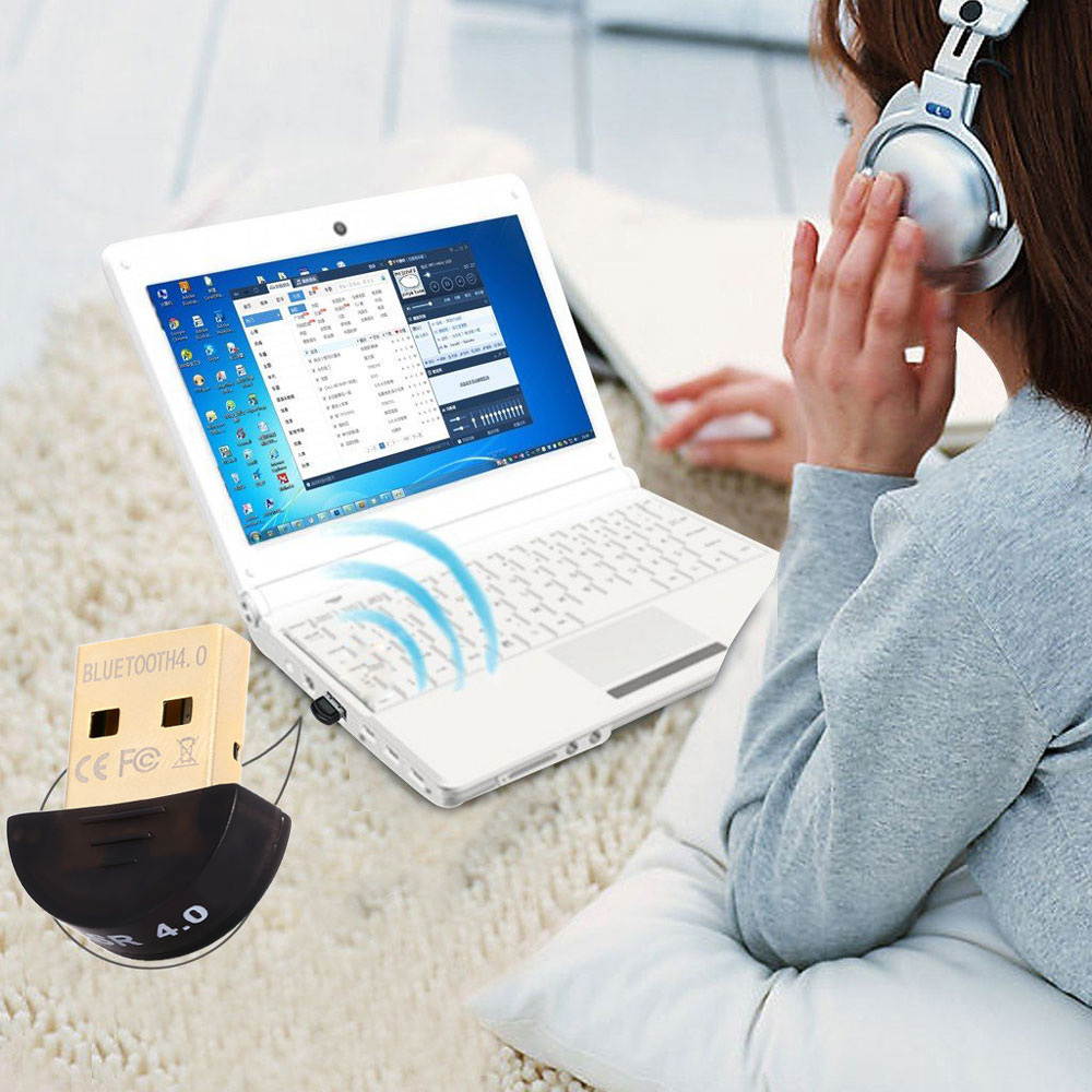Wireless USB Bluetooth Adapter CSR4.0 Bluetooth Dongle Music Sound Receiver Adaptor Bluetooth Transmitter For Computer PC Laptop