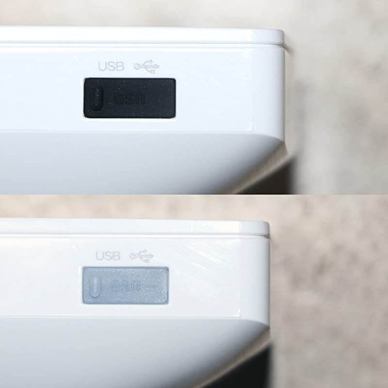 50 PCS Clear Silicone USB Port Cover Anti Dust Protector for USB TypeA Female End 50 PCS Clear