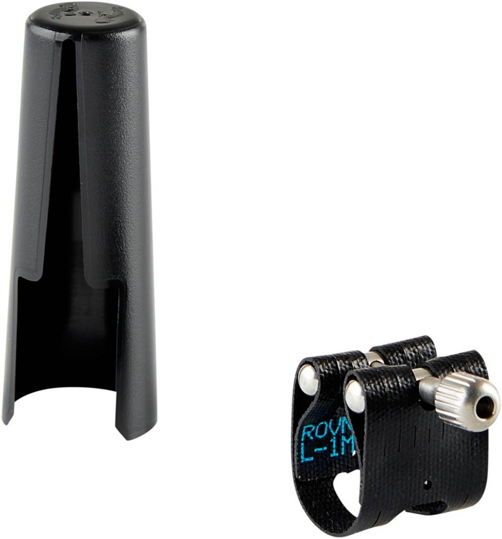 Rovner Light Alto Saxophone Ligature and Cap L11 - Most Metal Alto Sax