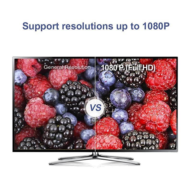 to DVI Cable CableCreation 2Pack 05 Feet BiDirection Female to DVI24+1 Male Adapter Support 1080P Full HD 3D for Raspberry Pi Roku Xbox One 015M Black