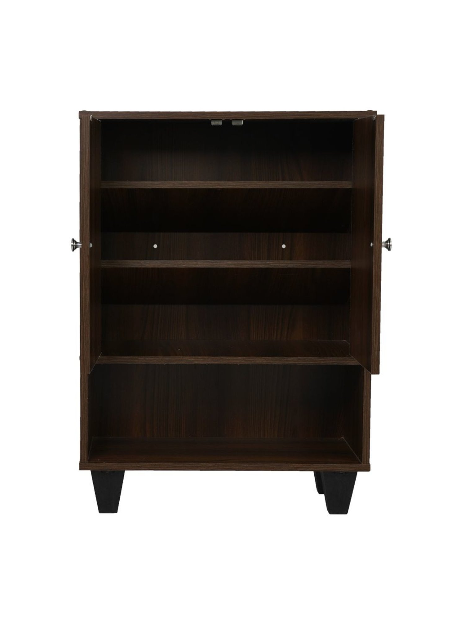 @home Astero Walnut Brown Engineered Wood Shoe Cabinet