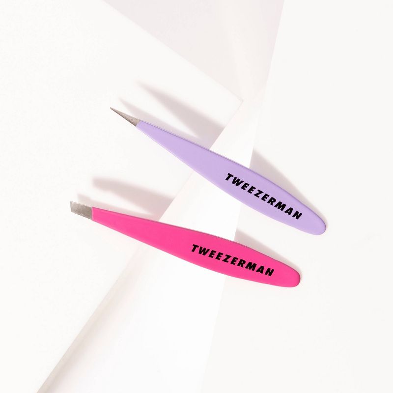 Tweezerman Mini Slant and Point Combo Set