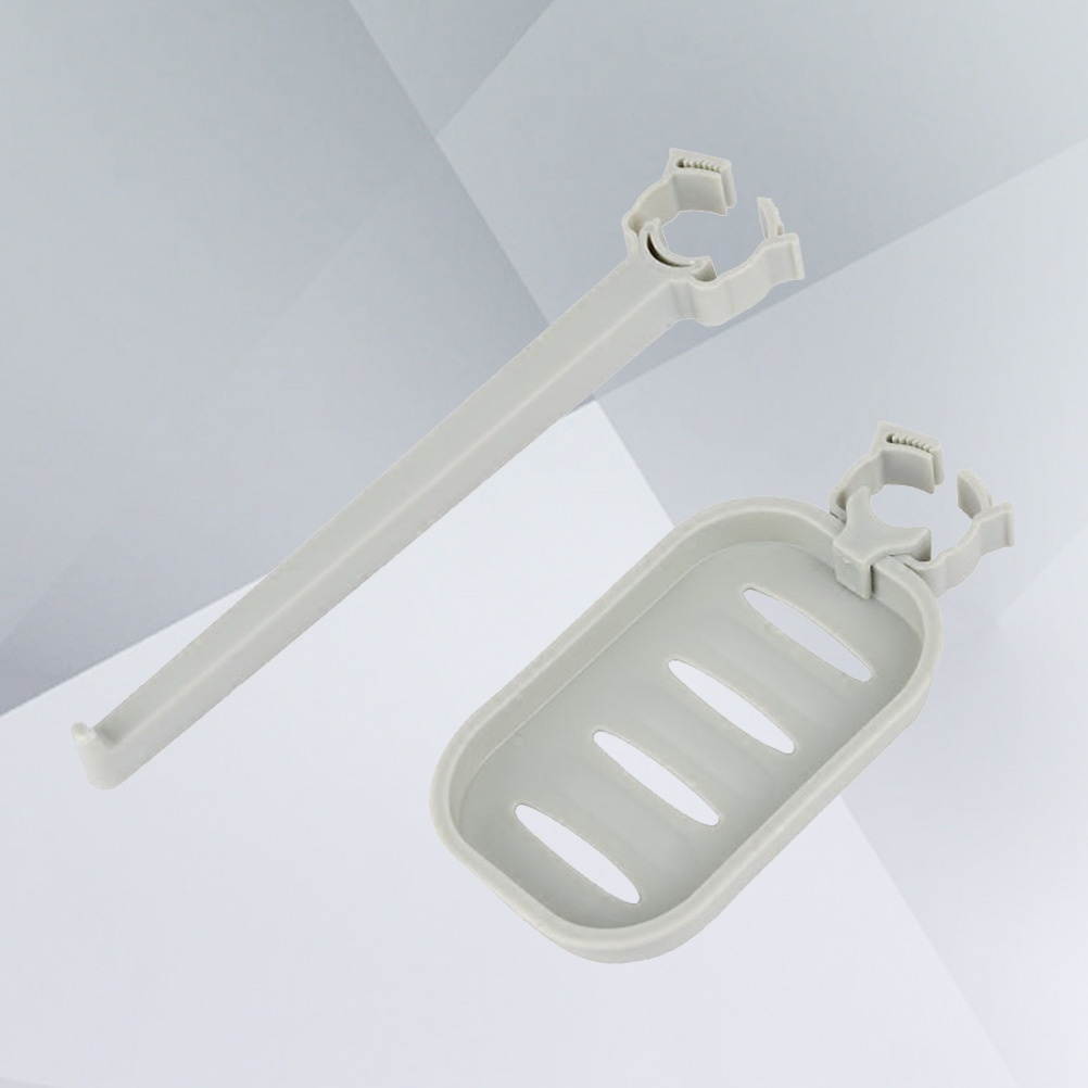 Utility Sponge Holder with Suction Cup Sink Organizer Plastic Soap Dishwashing Drainer Rack (Blue)