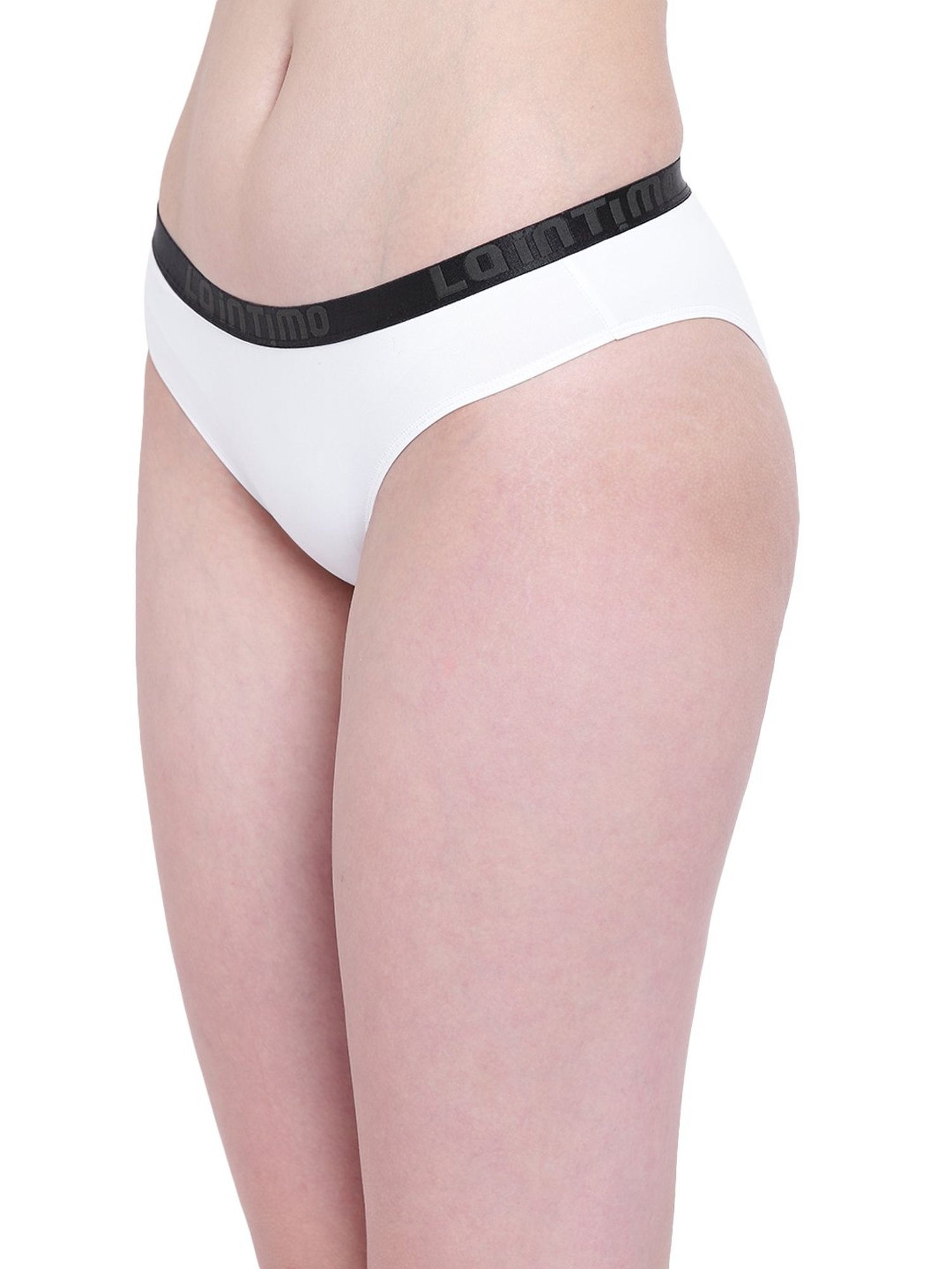 La Intimo White Bikini Panty