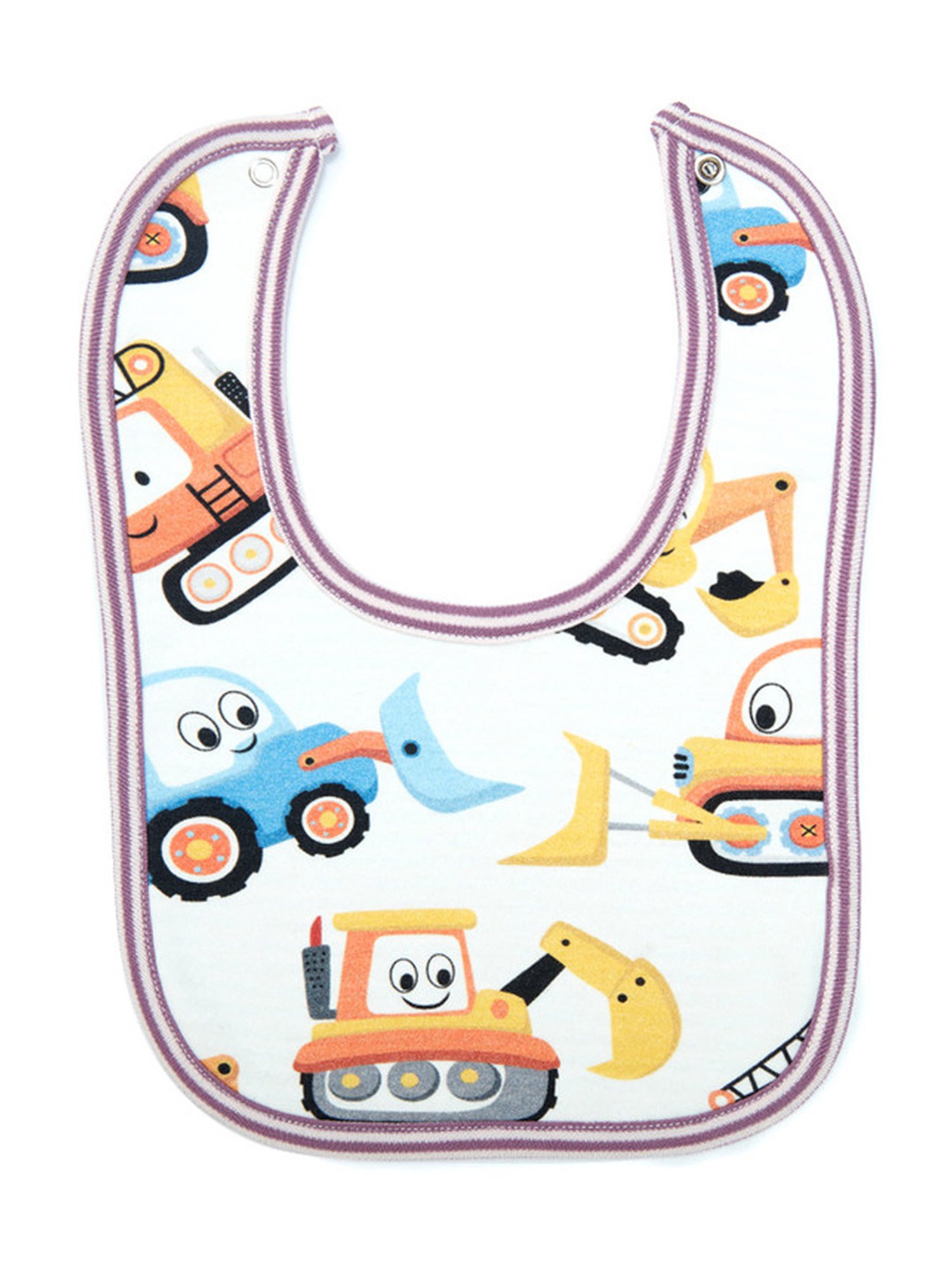 Pranava Kids Multicolor Printed Bib (Pack of 5)