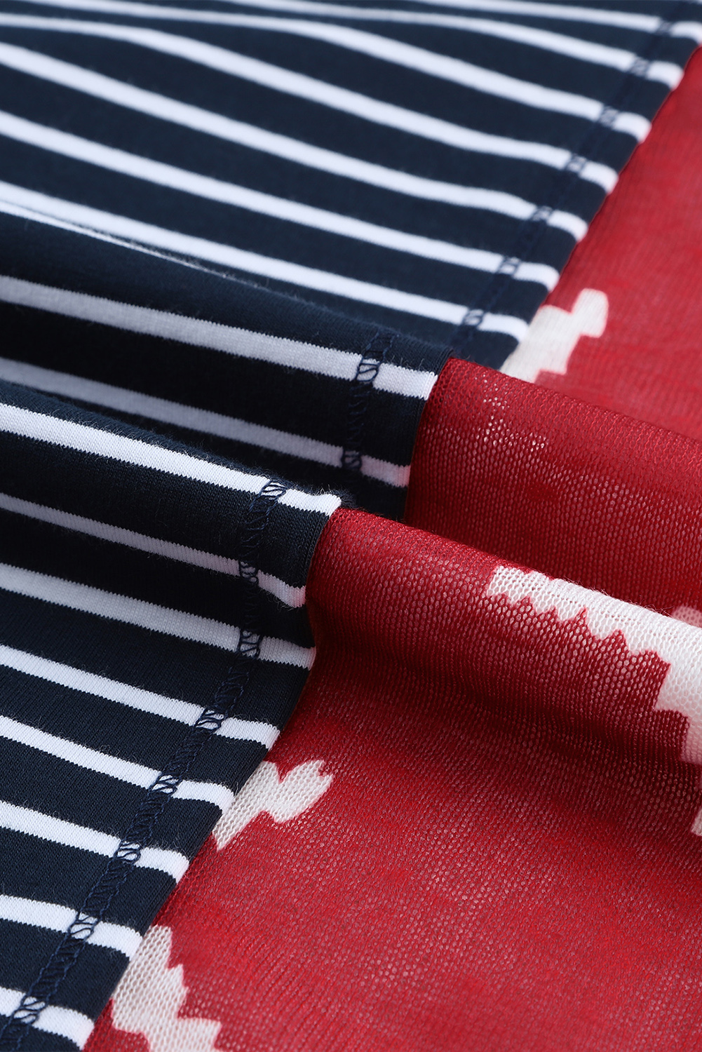 Gibson & Latimer Jewel Neck Basic Stripe Tee