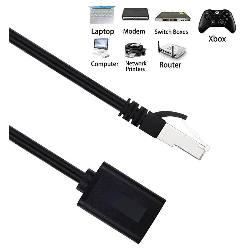 Ethernet Extension Cable 25 Ft  Shielded Network Cat6 Extension Patch Cable RJ45 Cords Shielded Male to Female Connector Compatible with VoIP PhonesNASPoE DevicesHubDSLXboxPS2PS3
