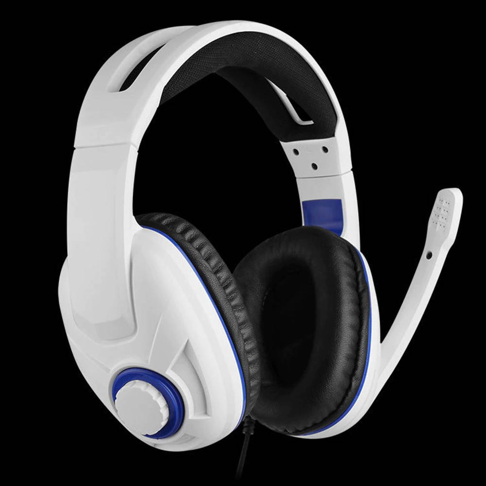 Professional Bass Gamer Wired Headphones Gaming Headset with Noise Canceling Microphone for PlayStation 5 4 PC Computer