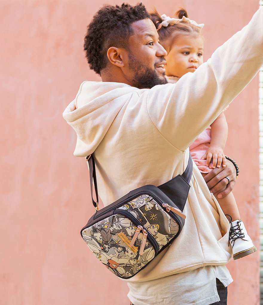 Disney x Petunia Pickle Bottom Criss-Cross Sling Bag - Whimsical Belle