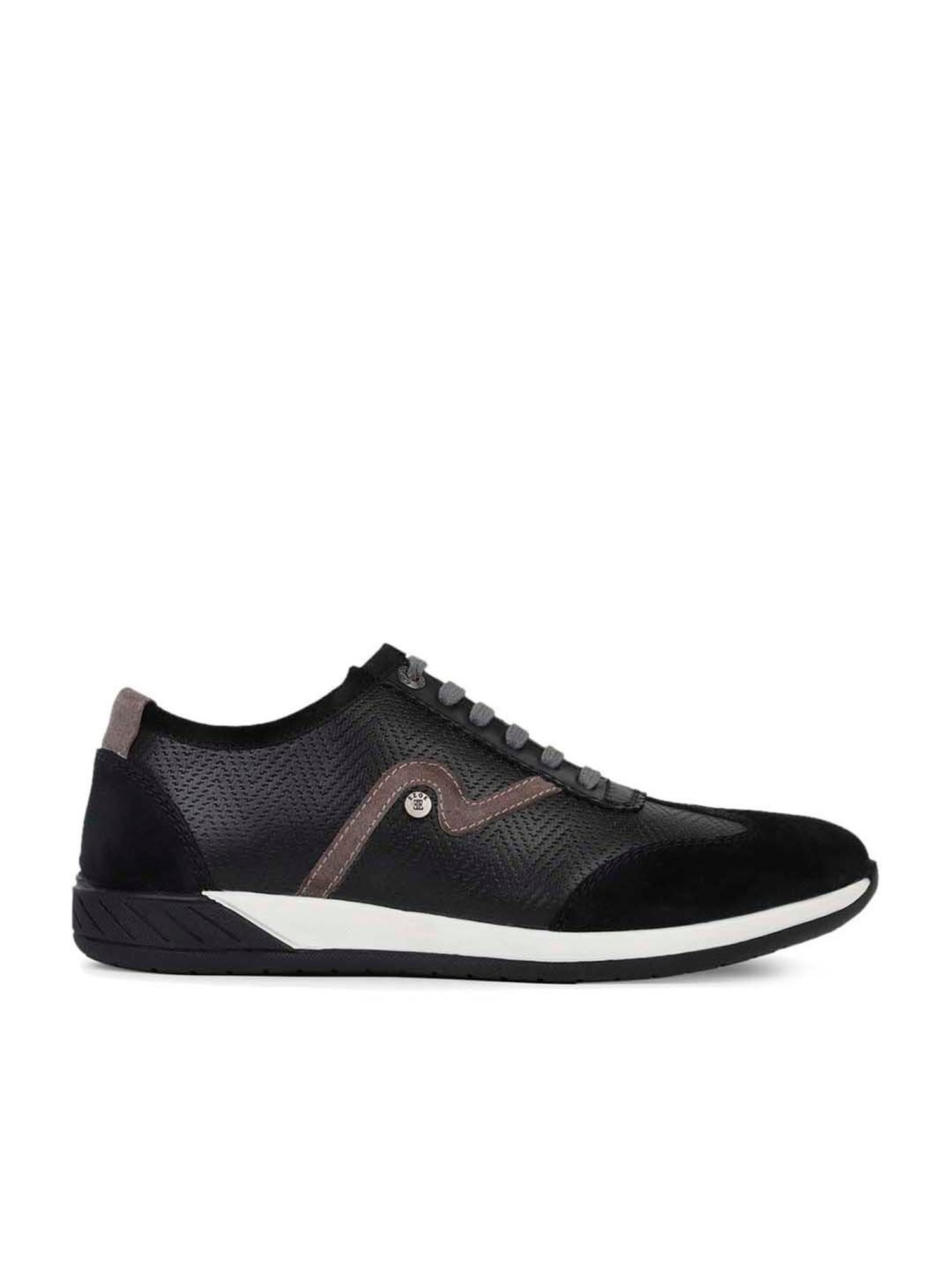 EZOK Men's Black Casual Sneakers