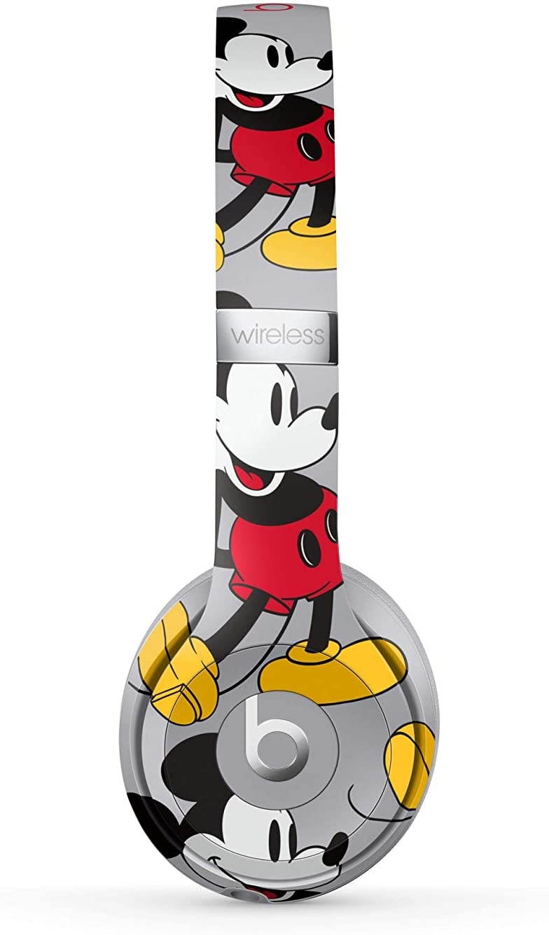 Beats by Dr. Dre Solo3 Wireless Headphones (2 Pack) - Mickey's 90th Anniversary Edition - with Headphone Cleaner + More