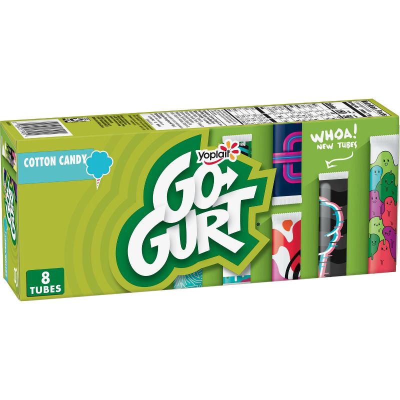 Go-Gurt Cotton Candy Kids' Yogurt - 16oz/8ct
