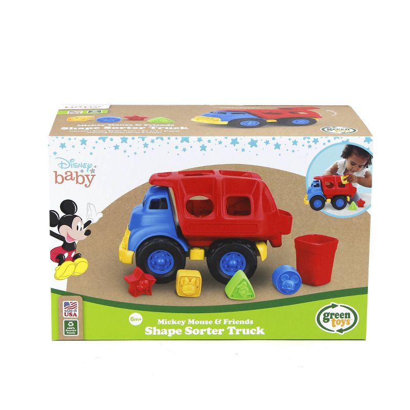Green Toys Mickey Mouse & Friends Shape Sorter Truck