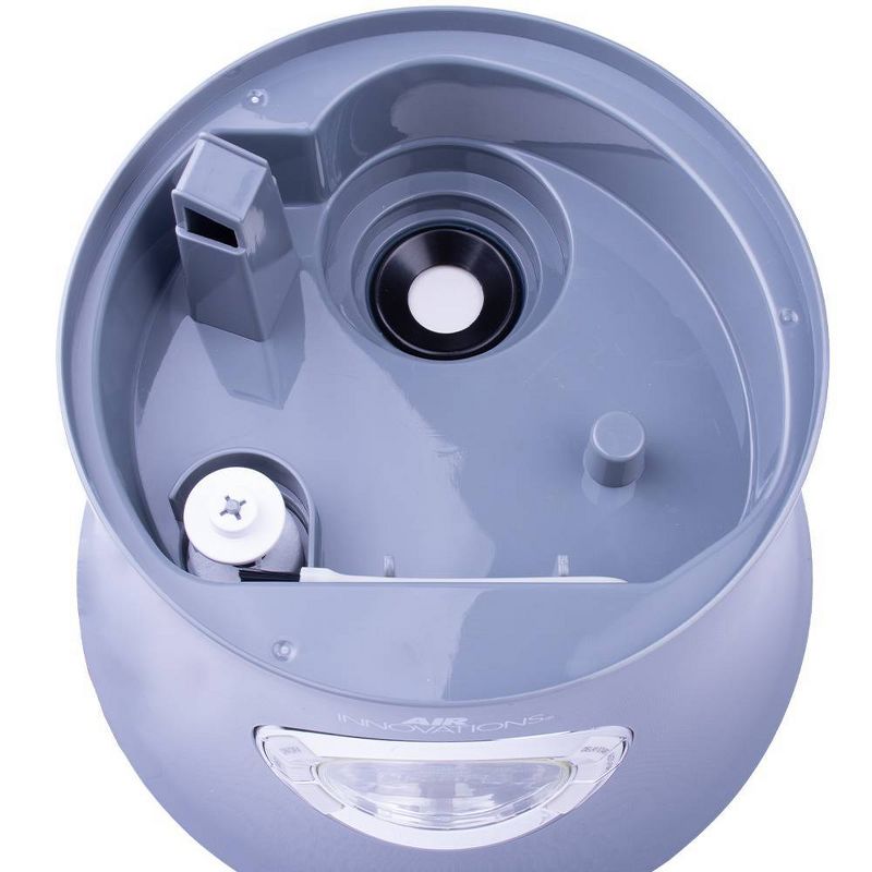 Air Innovations 1.7 Gal Ultrasonic Cool Mist Humidifier with Aroma Tray Platinum