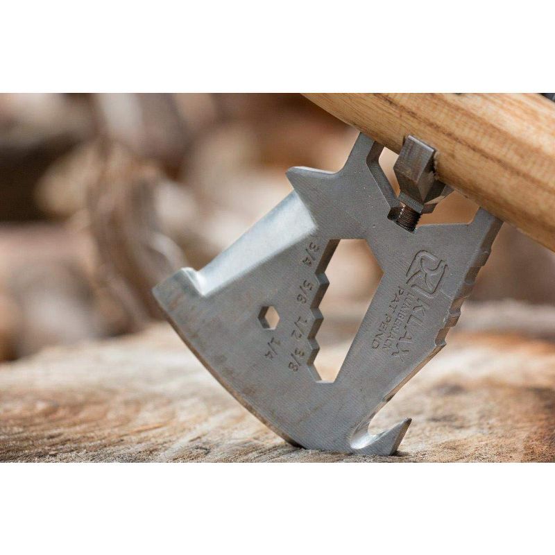 Klecker Knives KLAX Lumberjack Axe Survival Multi-Tool, Imperial