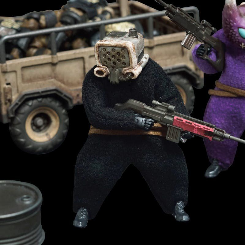 FAV-SP06 Rosa Canina 1:18 Scale | Acid Rain Fav Action figures