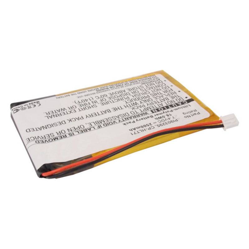 2500mAh HLT71BAT, PL903295, CP-HLT71 Battery Replacement for Haier HERLT71, HLT71, 805-01-NL Digital Prism ATSC-710, A1710130, TVS3970A Portable LCD TV