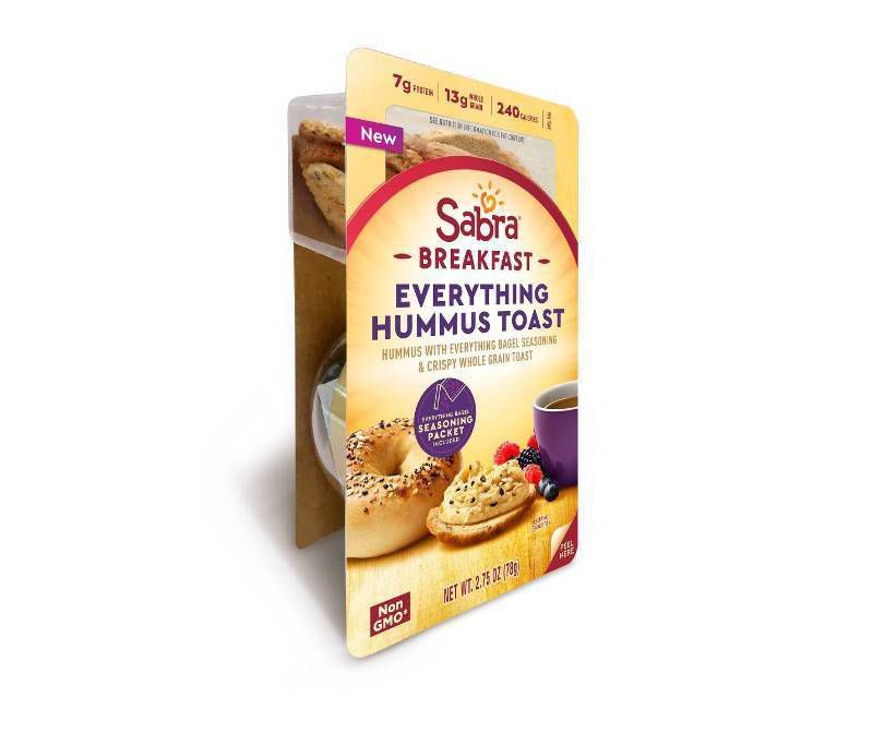 Sabra Breakfast Everything Hummus Toast - 2.75oz