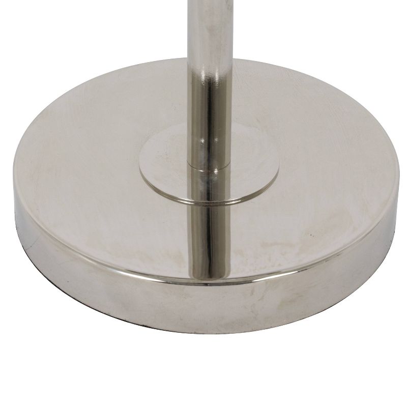 27" x 13" Penelope String Table Lamp Brushed Nickel - Decor Therapy