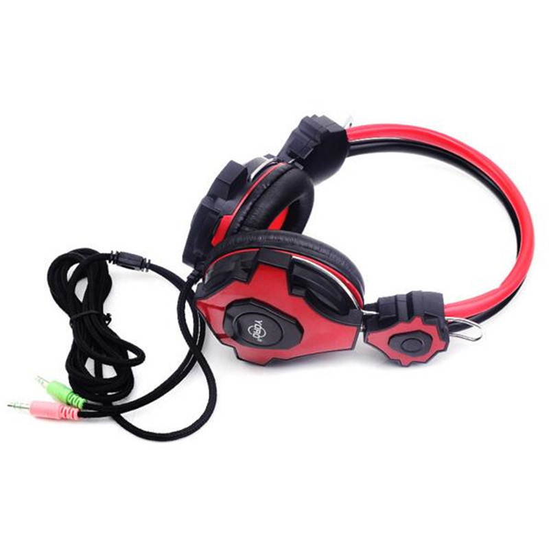 Funtech Stereo Bass Game Gaming Music Headphones Headset with Microphone for PC Computer Gamer Skype