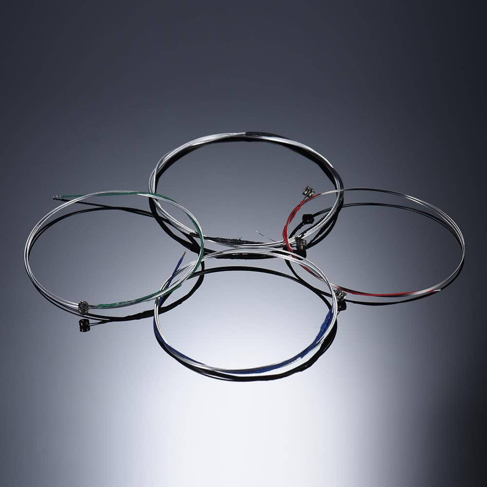 ammoon Full Set High Quality Violin Strings Size 4/4 & 3/4 Violin Strings Steel Strings G D A and E Strings