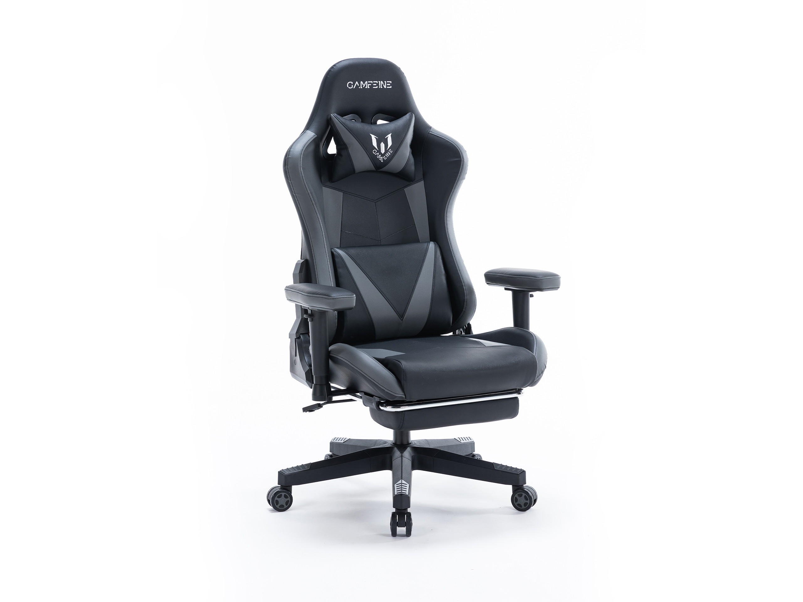Volans Adjustable High Back Gaming Recliner Chair, Racing Office Desk Chair with Removable Lumbar Support and Footrest
