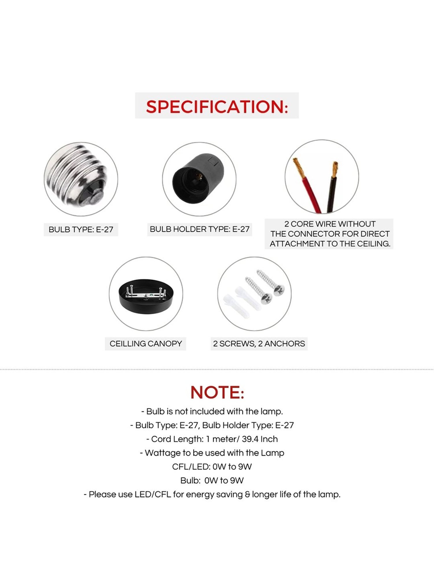 ExclusiveLane Ostrich Sanctuary Multicolor Cotton Hanging Pendant Lamp Shade