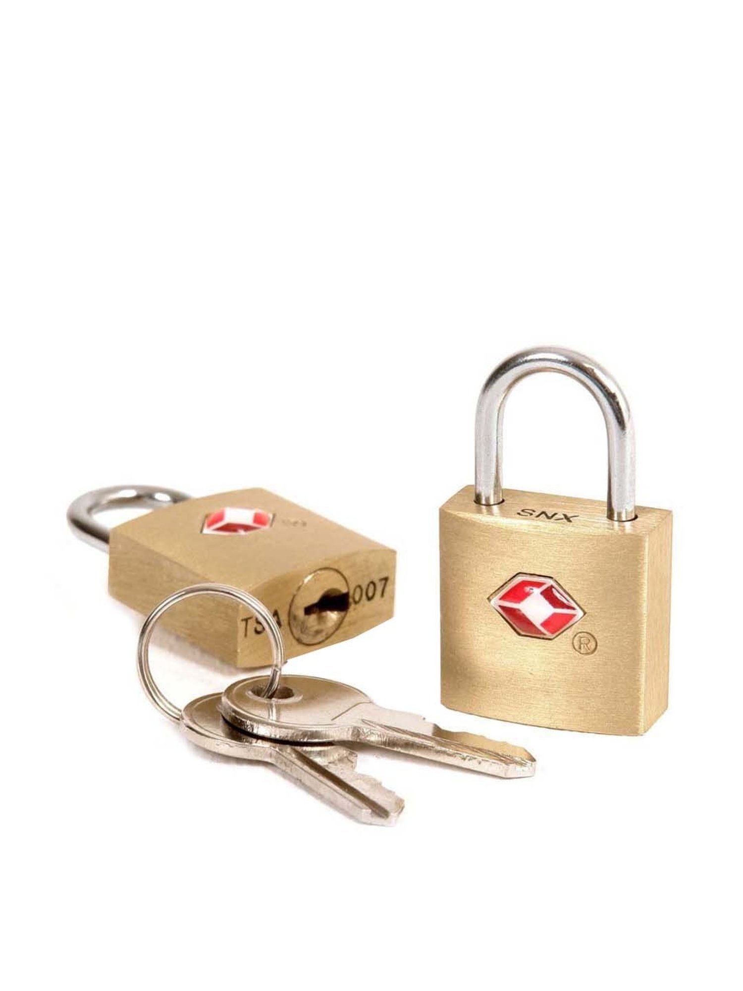 Travel Blue Golden TSA Lock - Pack of 2