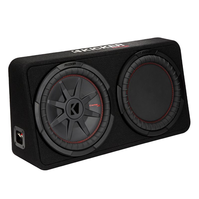 Kicker 48TCWRT122 CompRT Dual 12" 2-Ohm Subwoofer Enclosure
