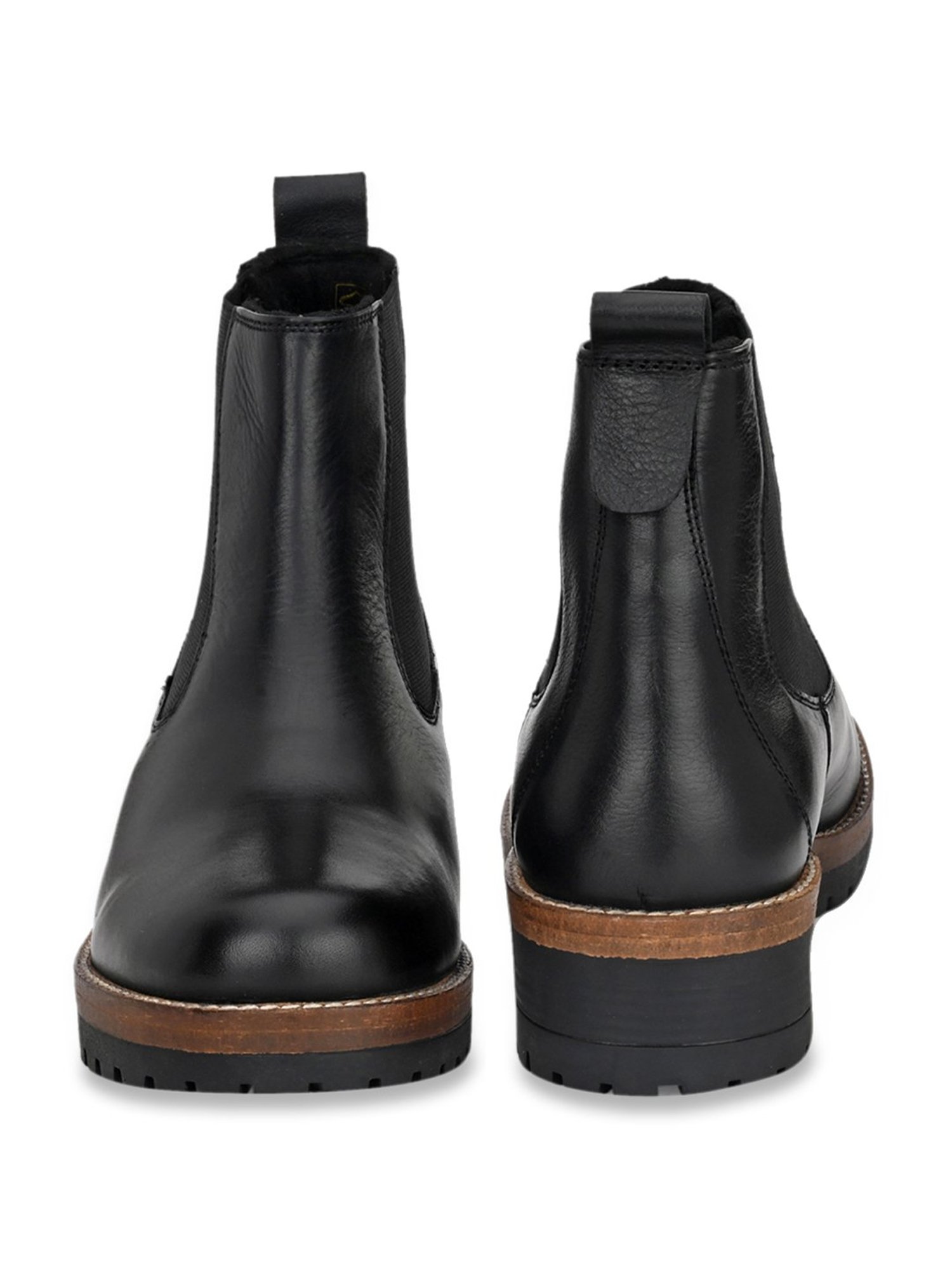 Delize Women's Black Chelsea Boots