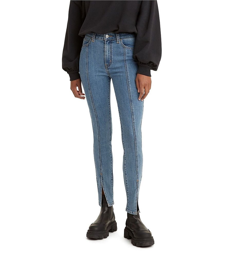 Celebrity Pink Destructed Mom Jeans