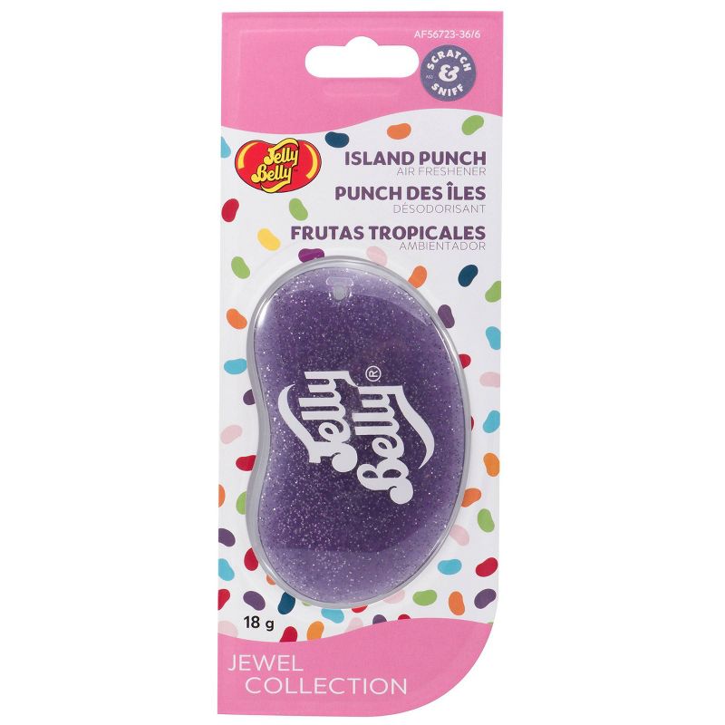 Jelly Belly 3D Jewel Air Freshener - Purple