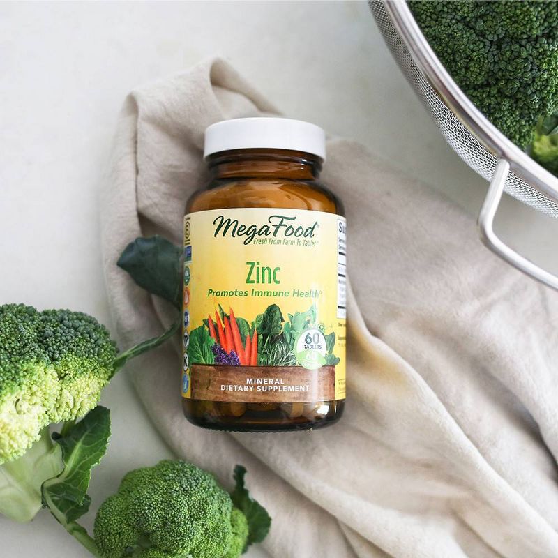 MegaFood Zinc Supplement - 60ct